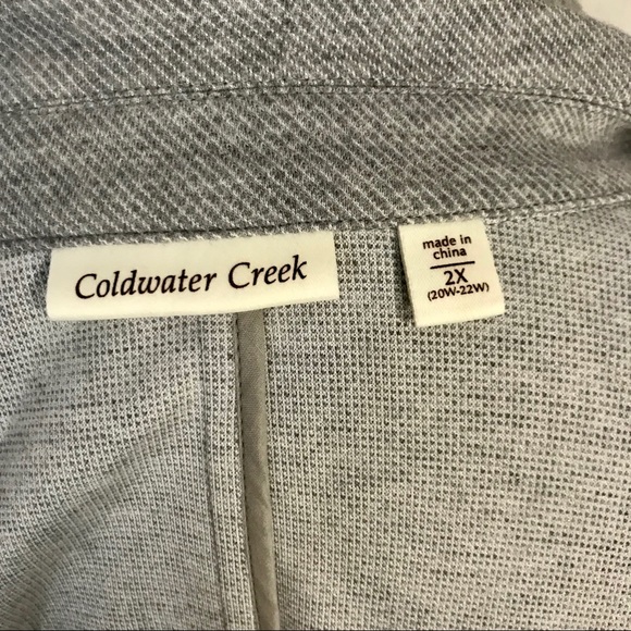 NWT Coldwater Creek Light Jacket/Cardigan - Picture 3 of 4